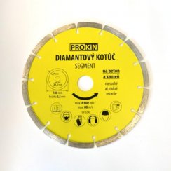 Kotúč diamantový o 180x22,23 mm SEGMENT PROKIN
