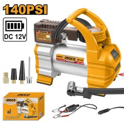 Kompresor AUTO 10BAR AAC1408 INGCO, 12V