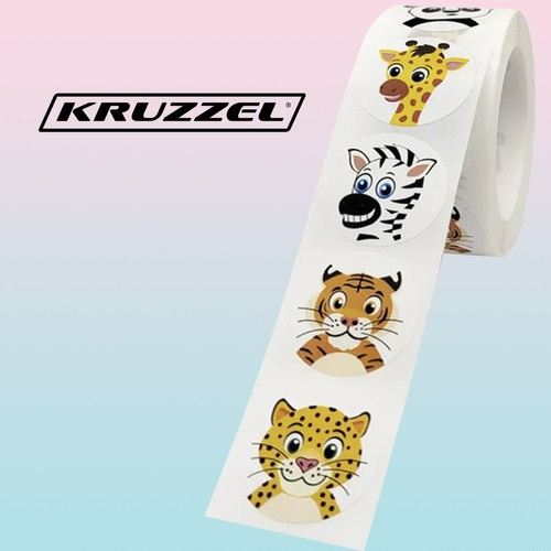 Motivacijske naljepnice - rola od 500 kom. Kruzzel 22947 (akce)