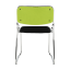 Krzesło konferencyjne, zielono-czarna siatka, BULUT
