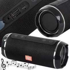Bluetooth bezdrôtový reproduktor boombox prenosné usb rádio fm aux