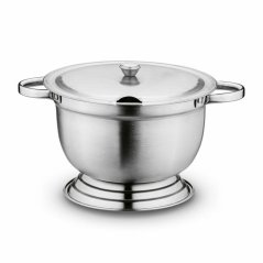 Posoda za juho inox mat, 2,7l s pokrovom