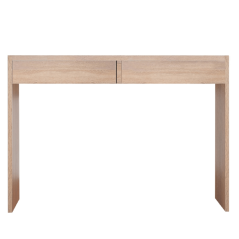 Schminktisch/Schreibtisch, Sonoma-Eiche, VIOLETT