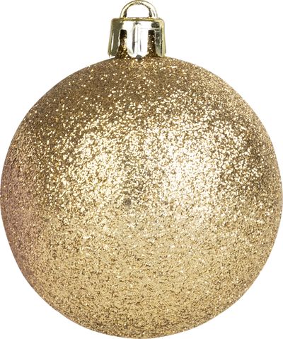 Bombki MagicHome 20 szt złote z ornamentami mix 6-17 cm