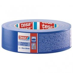 Páska tesa® PRO Plastering, omítací, fasádní, lepící, modrá, UV, 38 mm, L-25 m