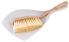 Set za čišćenje York ECONATURAL, pjenjača s lopaticom, bambus, 25x34x7 cm