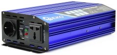 Měnič napětí, vstup 12V/výstup 230V, trvalý výkon 1.000W/nárazový výkon 2.000W, GEKO