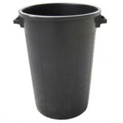 Beczka 65l czarna plastikowa X KLC