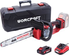 Píla Worcraft CGC-S20LiBDM, bezuhliková, reťazová, 20V Li-ion, 26ml nádrž na olej, 12" reťaz, SET v kufríku