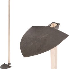 Motyka Gardex špicatá 840 g, kovaná, drevená násada
