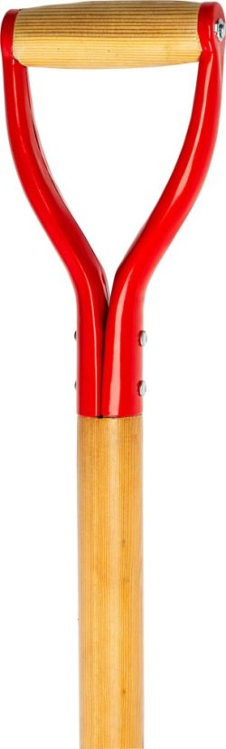 Ásó Strend Pro Premium RedShark, egyenes, fa nyéllel, D 1150 mm