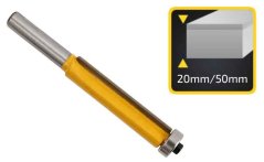 Frez trzpieniowy do drewna, średnica 12,7 mm, krawędź tnąca 25 mm, trzpień 8 mm, XL-TOOLS