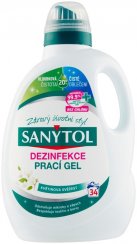 Gel Sanytol, dezinfectant, rufe, pentru rufe, parfum de flori albe, 1700 ml