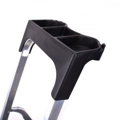 Polička plastová na schodíky AL jednostranne