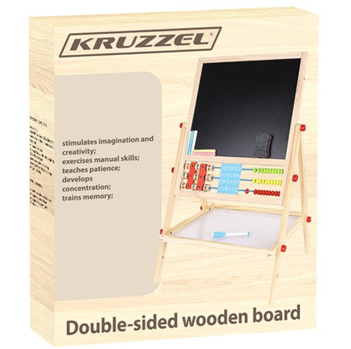 Dvostranska lesena tabla Kruzzel 22472