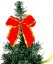 MagicHome božično drevo, okrašeno, rdeče, 40 cm