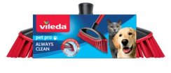 Metla Vileda Always Clean Pet Pro, měkké gumové štětiny