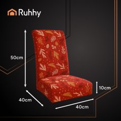 Poťahy na stoličky 6ks. červená Ruhhy 26638