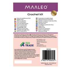 Horgolt készlet 58db. Maaleo 25692
