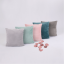 Jastuk, puder roza baršunasta tkanina, 60x60, OLAJA TIP 2