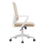Bürostuhl, beige/weiß, SALOMO TYP 1