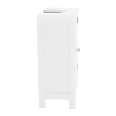 Skříňka pod umyvadlo, bílá, ATENE TYP 3