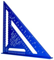 Háromkaros asztalosszög karimával 300 x 300 x 430 mm x 4 mm, GEKO