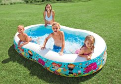 Bazén Intex® 56490, Seashore, detský, nafukovací, 2,62x1,60x0,46 m