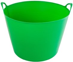 Cos/recipient plastic 42l verde FLEXI