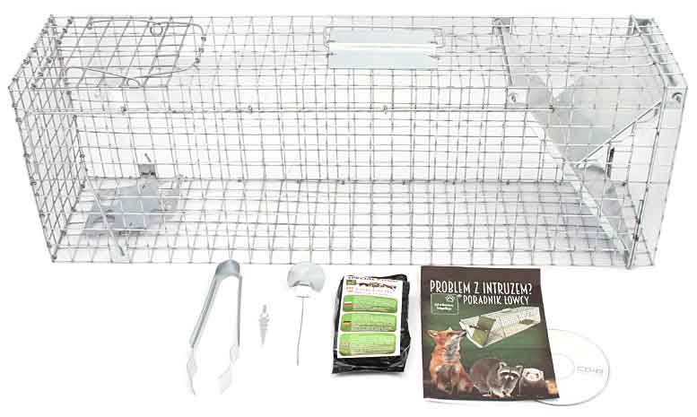 Falle für Marder, Ratten und Nerze, 50x20x27 cm, Einzeleingang, XL-TOOLS