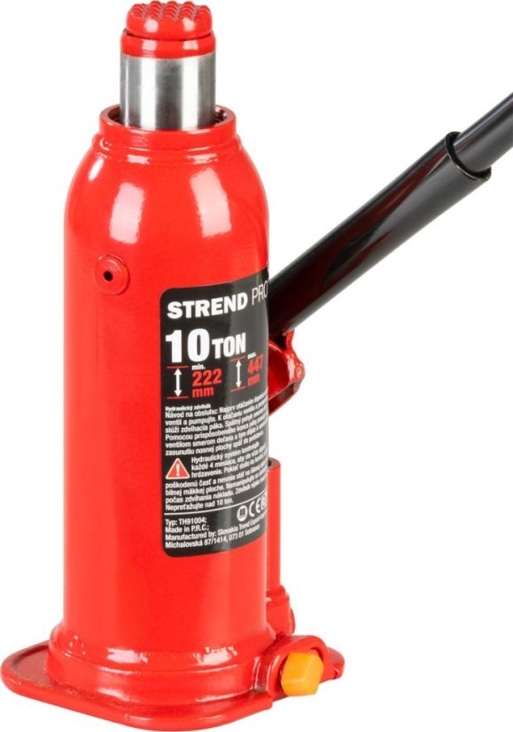 TH91004 Wagenheber, 10 Tonnen, hydraulisch, Kasten