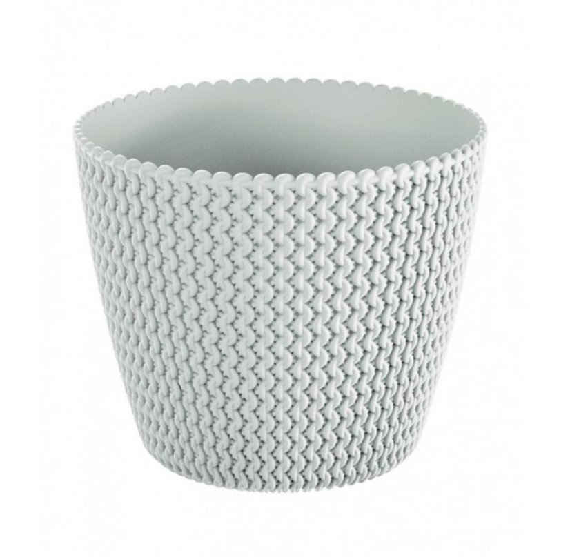Blumentopf UH o260mm SPLOFY weiß Höhe 220mm KLC