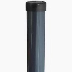 Stĺpik o48/2000mm Zn+PVC ANTRACIT s UH klobúčikom