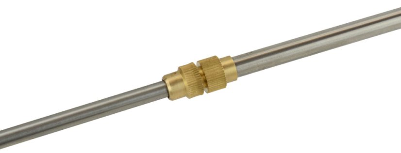 Teleskopaufsatz für Sprinkler 58 - 100 cm, Gewinde M18 innen, M14 außen, GEKO