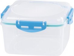MagicHome Lunchbox, 1,2 literes, 3 db-os készlet, négyzet alakú, Clip