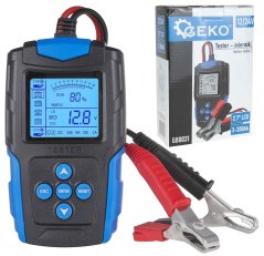 Tester do pomiaru akumulatorów 12/24V 3Ah-200Ah, GEKO
