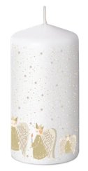 Sviečka valec 60x110mm, Golden Angels