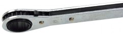 Doppelseitiger Ratschenschlüsselsatz, 5-teilig (6x8,10x12,13x14,15x17,19x22 mm), GEKO