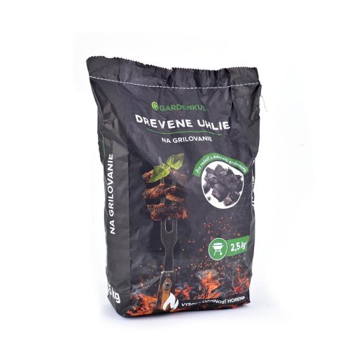 Uhlie drevené grilovacie 2,5 kg GARDENKUS