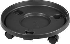 Strend Pro Podest, unter einem Blumentopf, auf Rädern, verschiebbar, Ständer, 33,5x33,5x8,5 cm