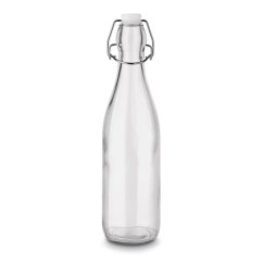 Fľaša sklo 500 ml s patentným uzáverom, okrúhla