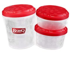 Recipient alimentar UH set de 3pcs TWIST, (acțiune)