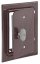Vrata Anko C2.1B 120x180 mm, dimnjak, smeđa, revizija