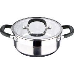 Kastról s pokrievkou nerez MIDNIGHT 20 cm 2,3 litra