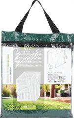 Husă de protecție pentru scaune, 68x68x105 cm, verde