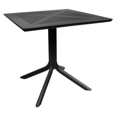 Vrtni stol, crni, DENTON NOVO