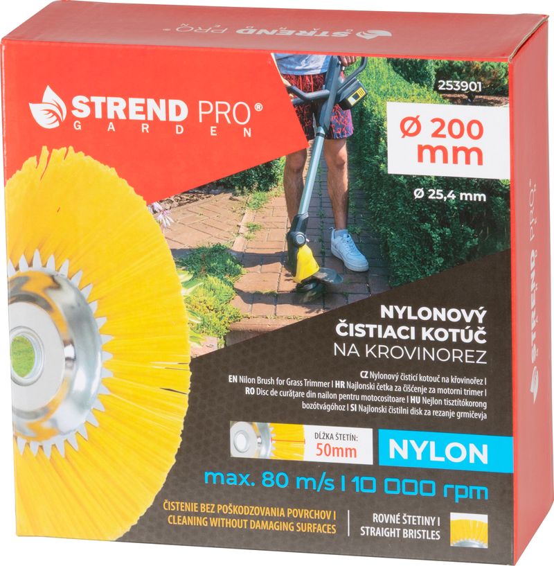 Strend Pro Freischneiderkopf, 200 mm, Nylon, Unkrautentferner (akce)