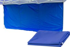 Wand FESTIVAL 45, blau, für Zelt, UV-beständig