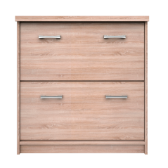 Schuhregal 2K, Sonoma-Eiche, TOPTY TYP 25