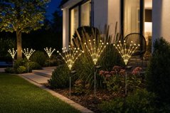 Strend Pro Garden Floro svjetiljka, solarna, 42xLED, 66 cm